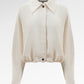 Bella Crop Shirt - Vanilla