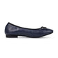 Belle Ballerina Shoes - Navy