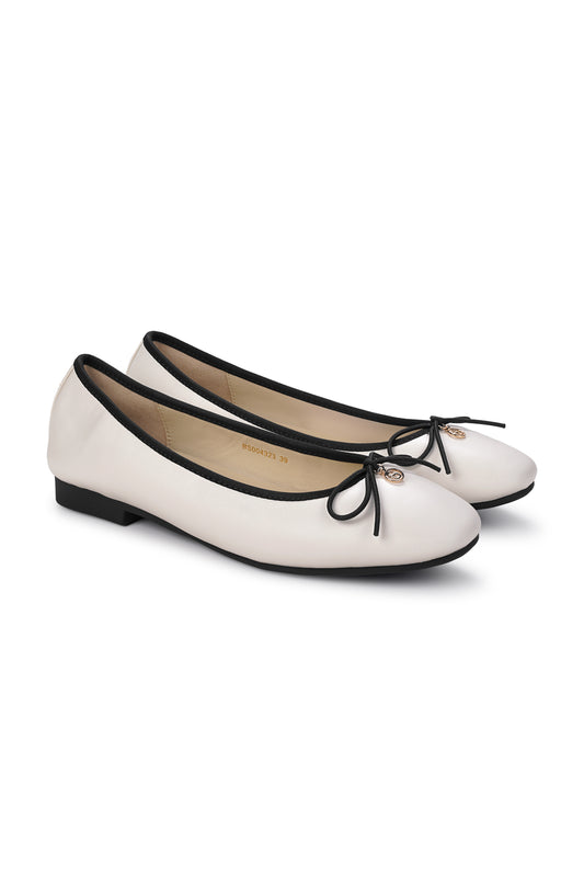 Belle Ballerina Shoes - White