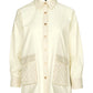 Beverly Quilted Shirt - Cream