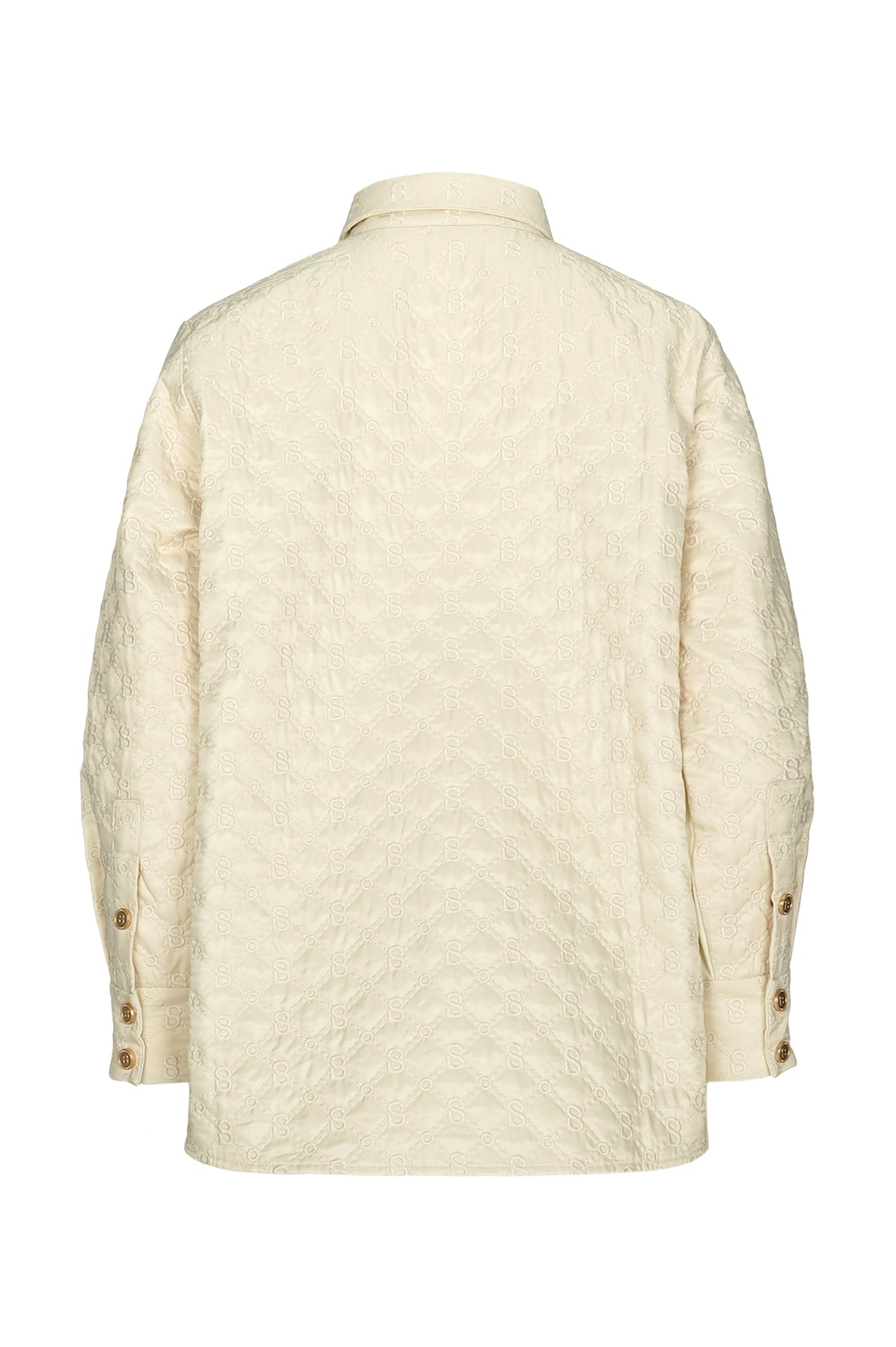 Beverly Quilted Shirt - Cream