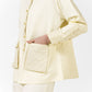 Beverly Quilted Shirt - Cream