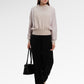 Bianca Crop Blouse - Light Taupe