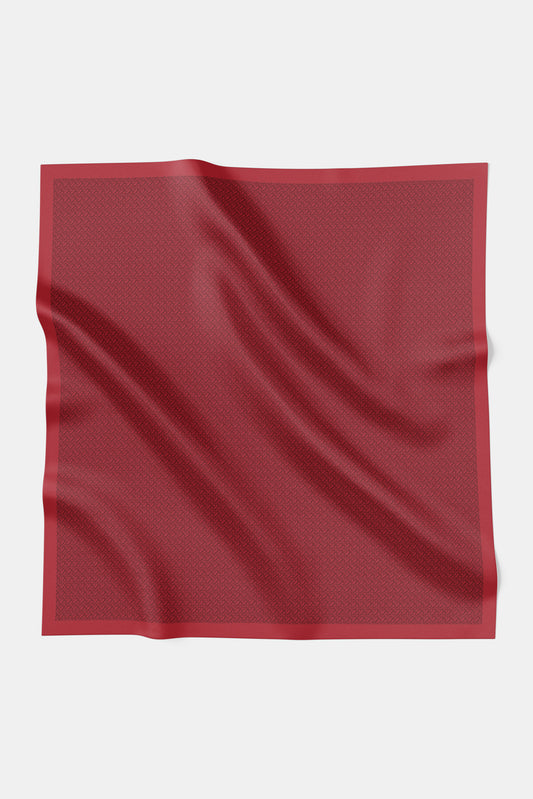 Bimu Voile Square - Savvy Red