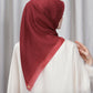 Bimu Voile Square - Savvy Red