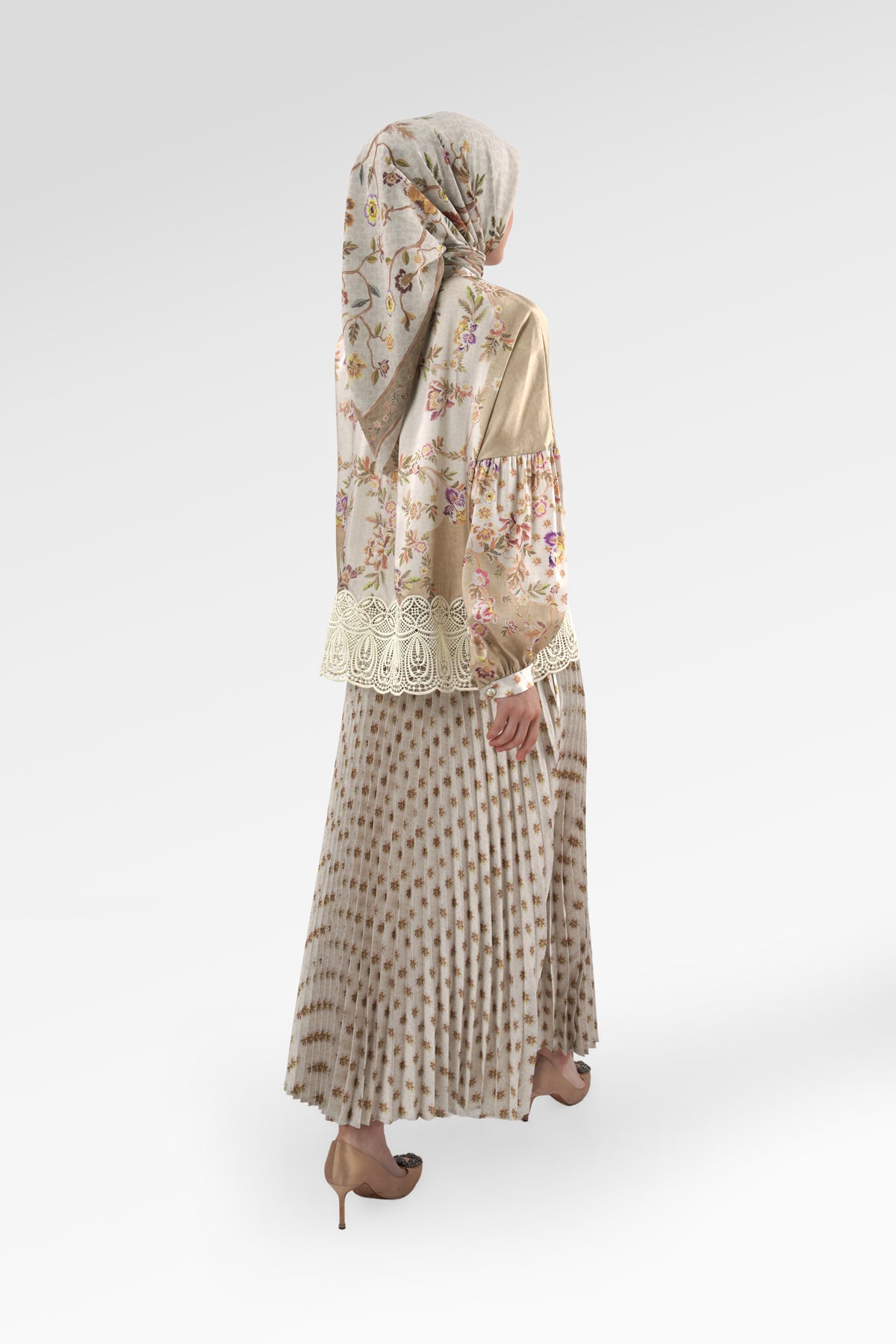 Blooming Eid Puff Shirt - Daisy