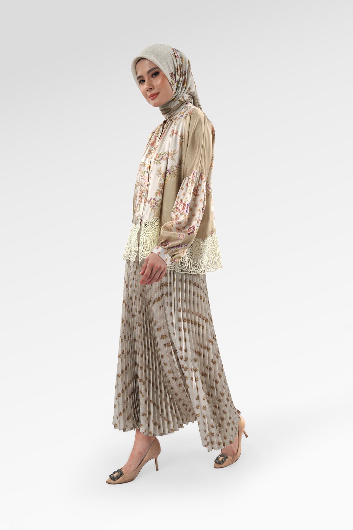 Blooming Eid Puff Shirt - Daisy