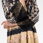 Blooming Eid Tunic - Black Iris