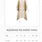 Blooming Eid Godet Tunic - Daisy