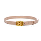 Briana Textured Belt - Small - Dusty Pink