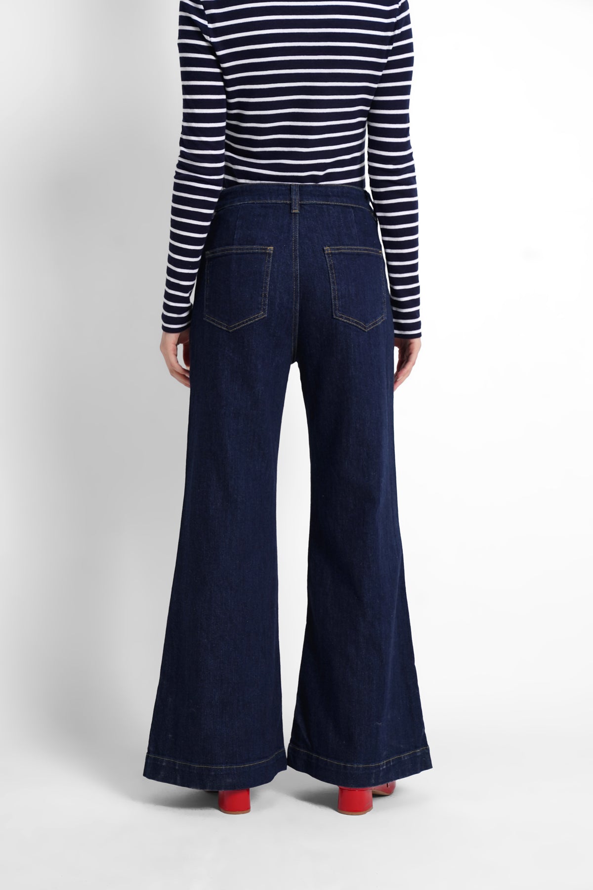 Brooklyn Denim Pants - Navy
