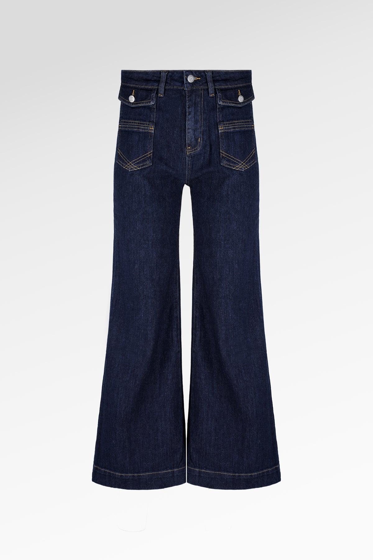 Brooklyn Denim Pants - Navy