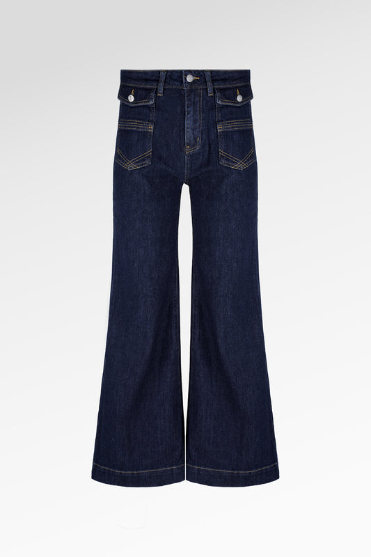 Brooklyn Denim Pants - Navy