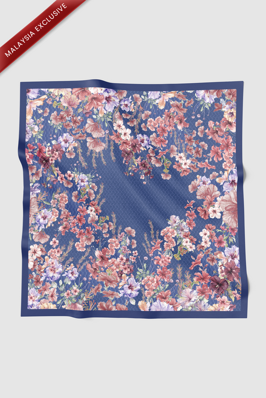 Bungaraya Square Series - Plumbago