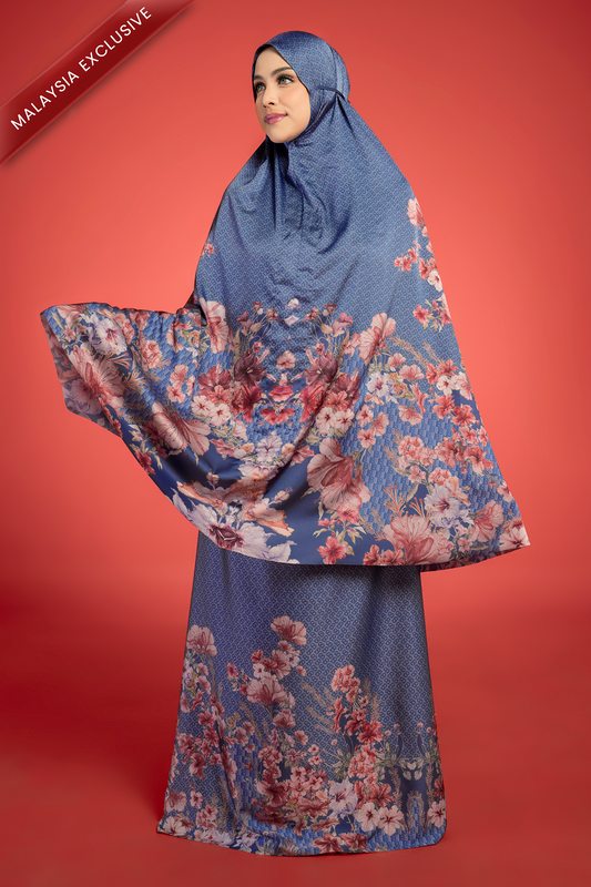 Bungaraya Prayer Robe - Plumbago