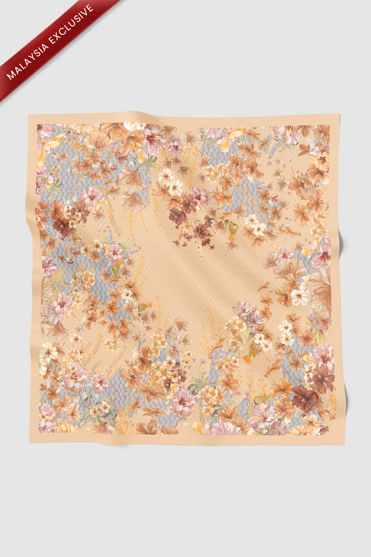 Bungaraya Square Series - Zinnia