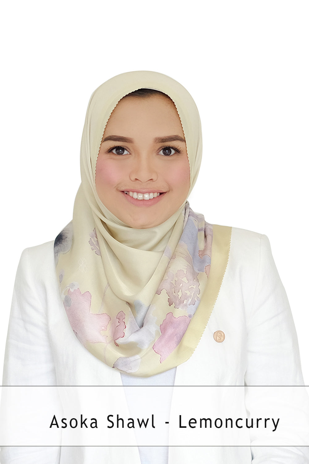 Asoka Satin Shawl - Lemoncurry