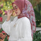 Les Amities Reborn Satin Square - Cherry