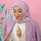 Les Amities Reborn Satin Square - Lilac