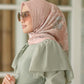 Les Amities Reborn Satin Square - Peach