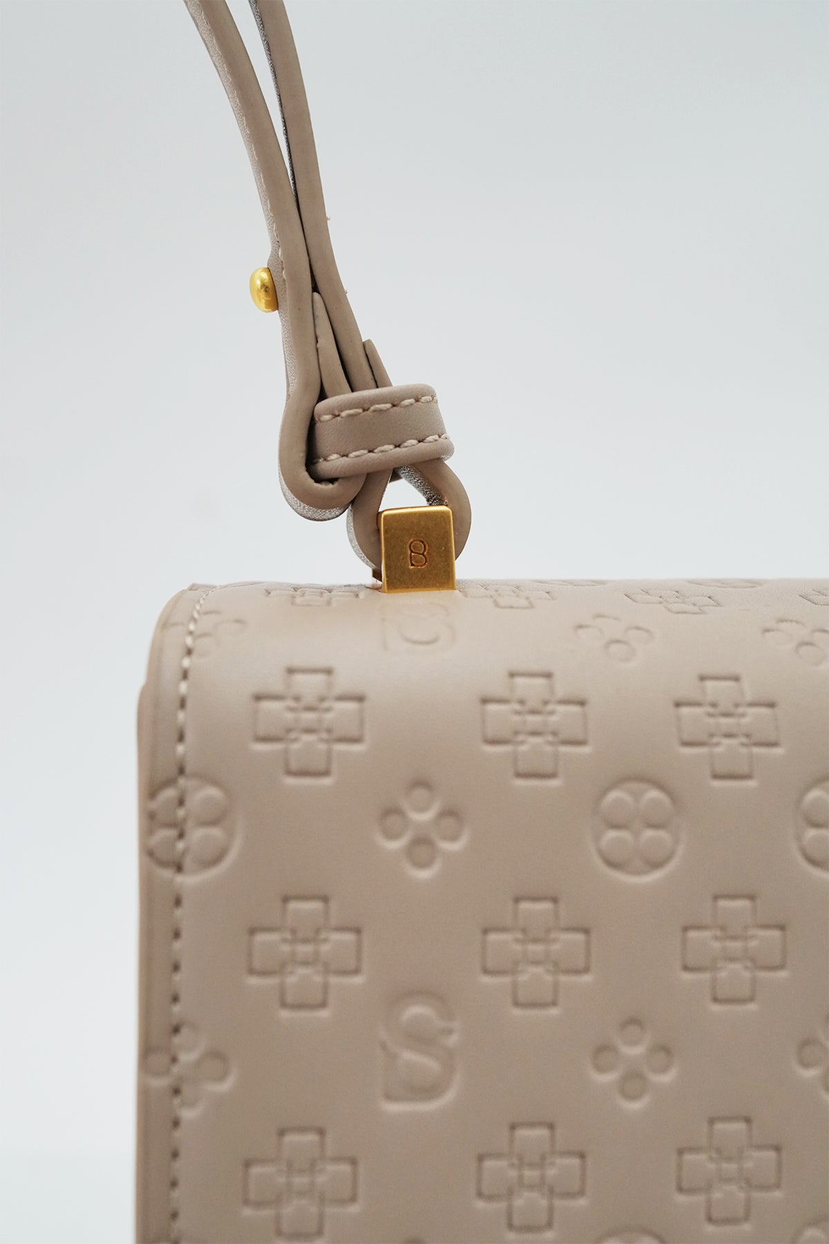 Buttonscarves - The Audrey Monogram Bag 