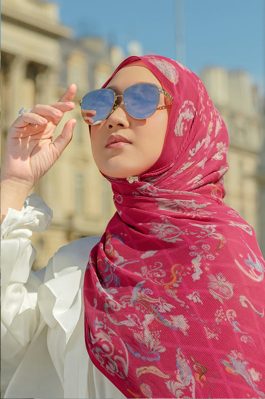 Everyday Tapis Embossed 2.0 - Framboise