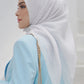 The Tapis Satin Square - Vanilla