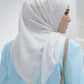 The Tapis Satin Square - Vanilla