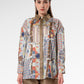 Chainerie Back Pleated Shirt - Azurite