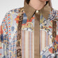 Chainerie Back Pleated Shirt - Azurite