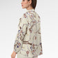 Chainerie Drapery Blouse - Zircon