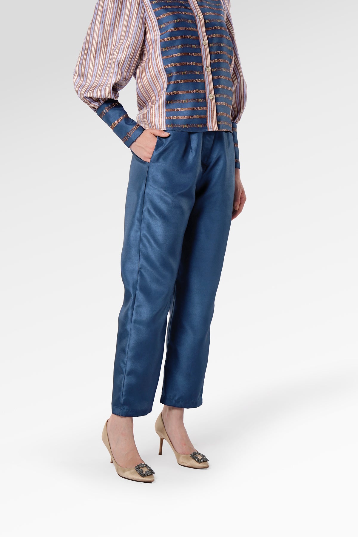 Chainerie Pants - Azurite