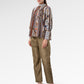Chainerie Pleated Blouse - Azurite