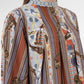 Chainerie Pleated Blouse - Azurite
