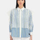 Calantha Lace Shirt - Macaroon
