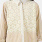 Calesta Lace Shirt - Caramel
