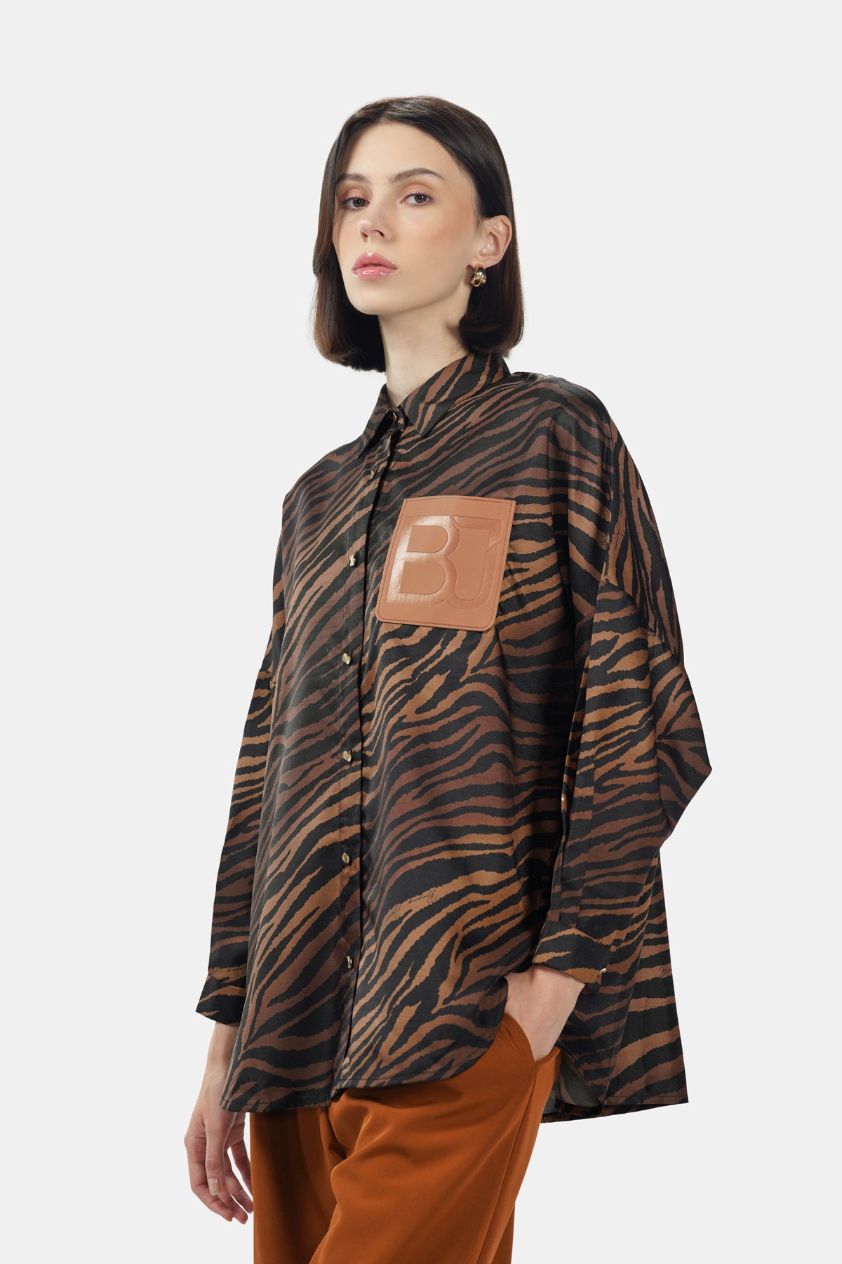 Call Of The Wild Patch Pocket Shirt - Savanna