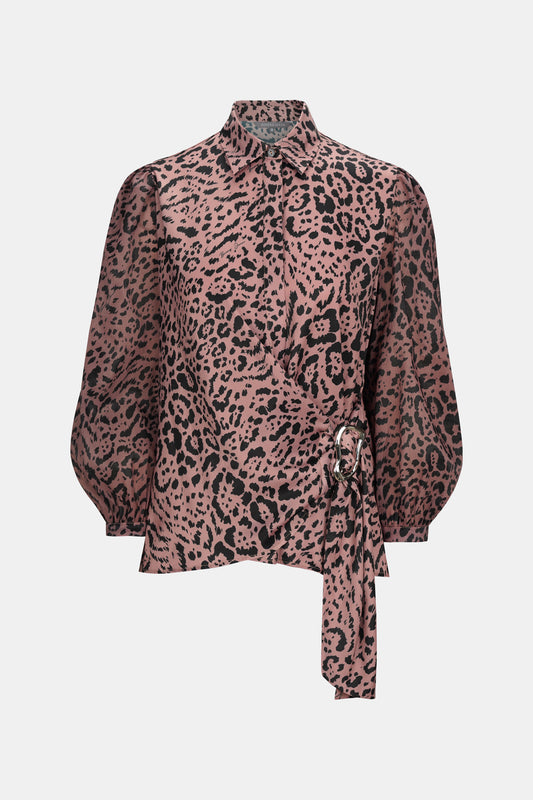 Call Of The Wild Wrap Shirt - Wood