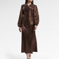 Camille Drapery Outer - Deep Mahogany