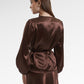 Camille Drapery Outer - Deep Mahogany