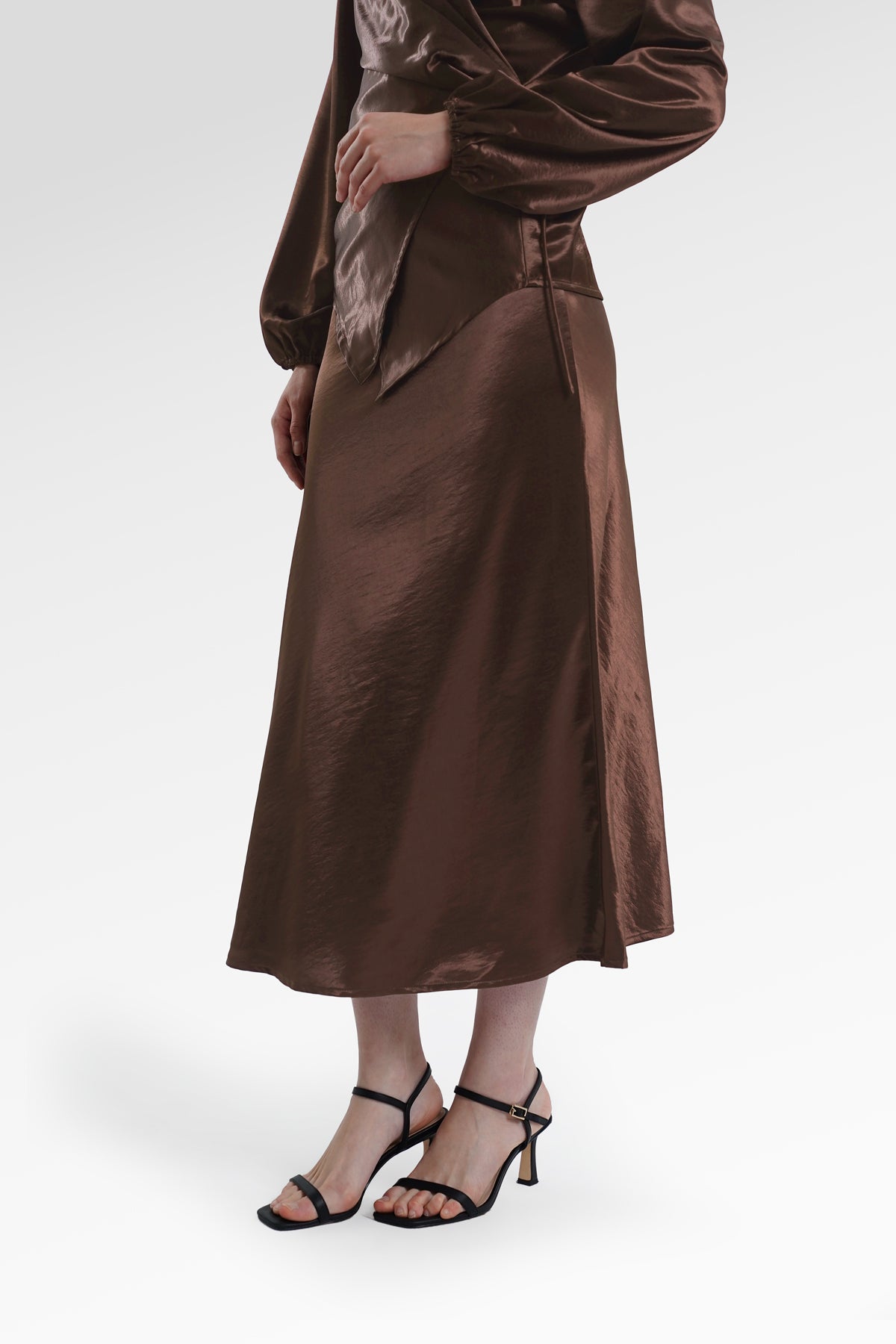 Camille Skirt - Deep Mahogany