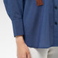 Carys Oversize Shirt - Navy