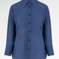 Carys Oversize Shirt - Navy