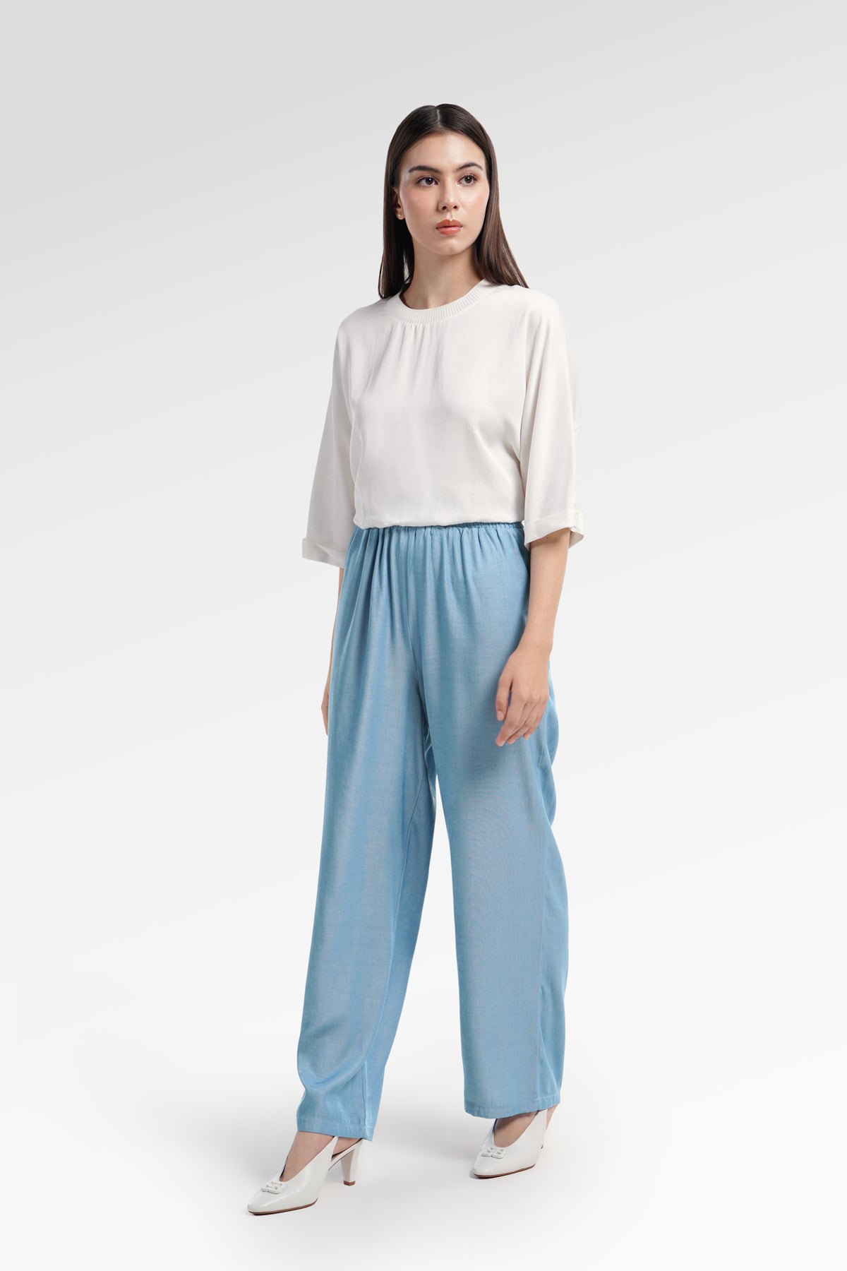 Catalina Pants - Light Denim