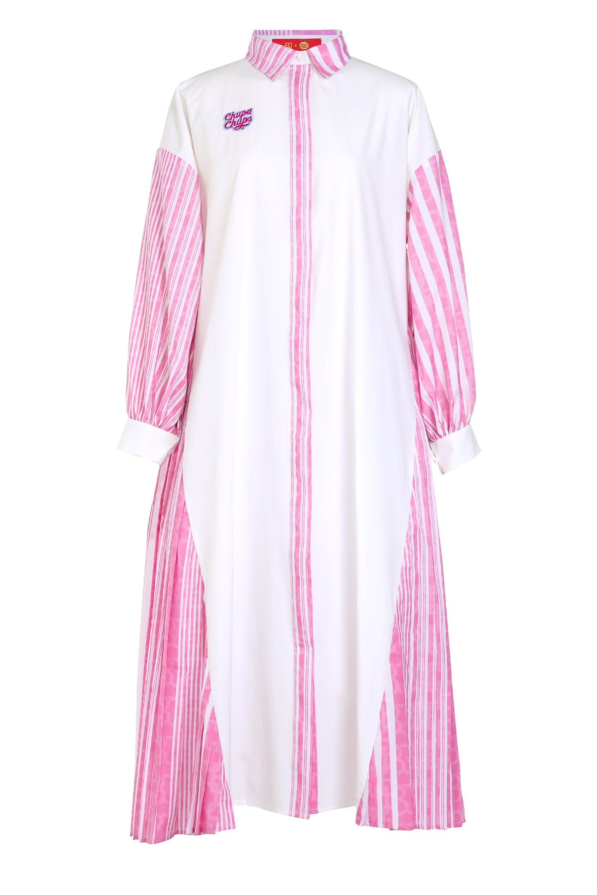 Chupa Chups Pleated Tunic - Strawberry