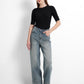 Clara Denim Pants - Rose Denim