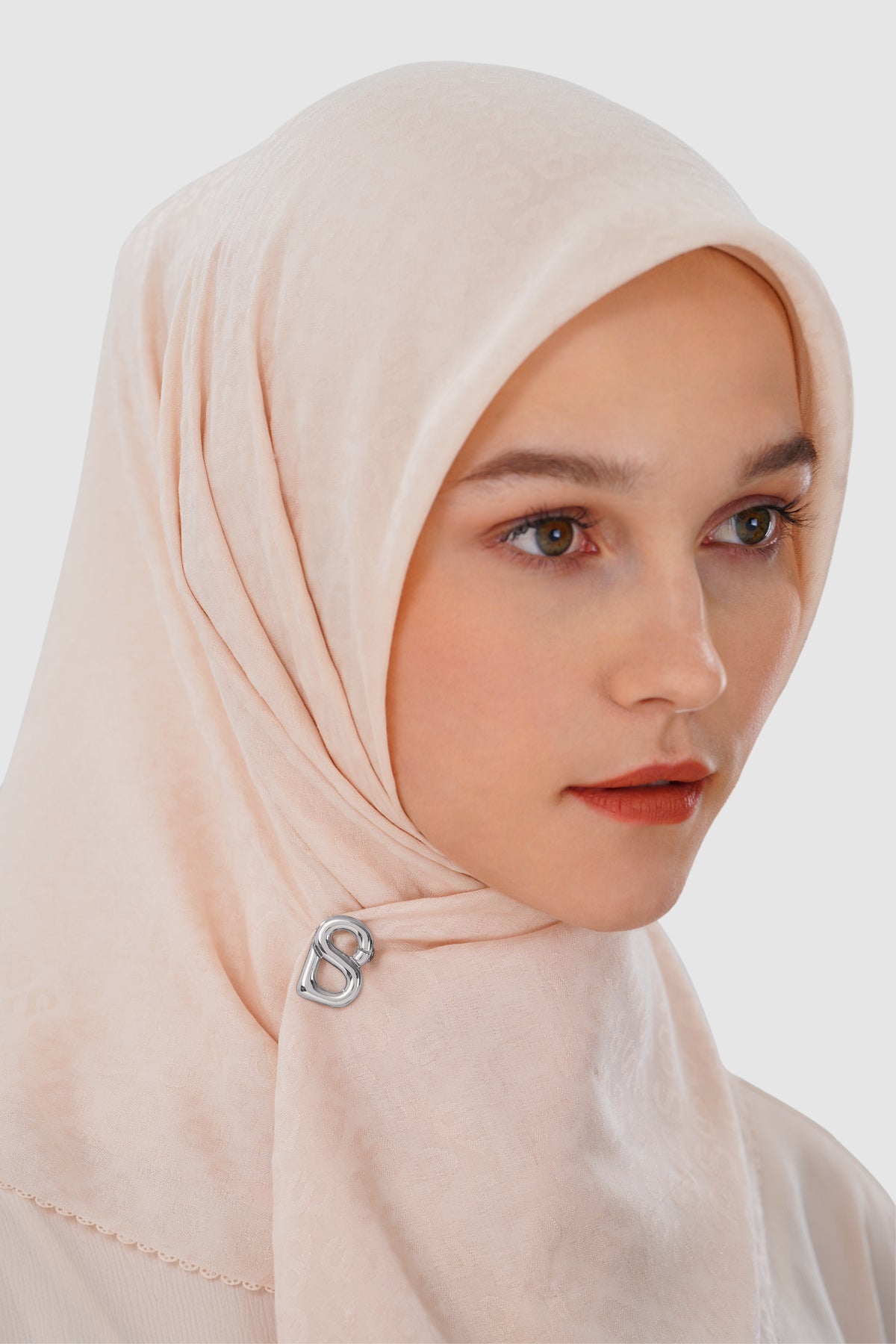 Petite Signature Everyday Brooch - Silver