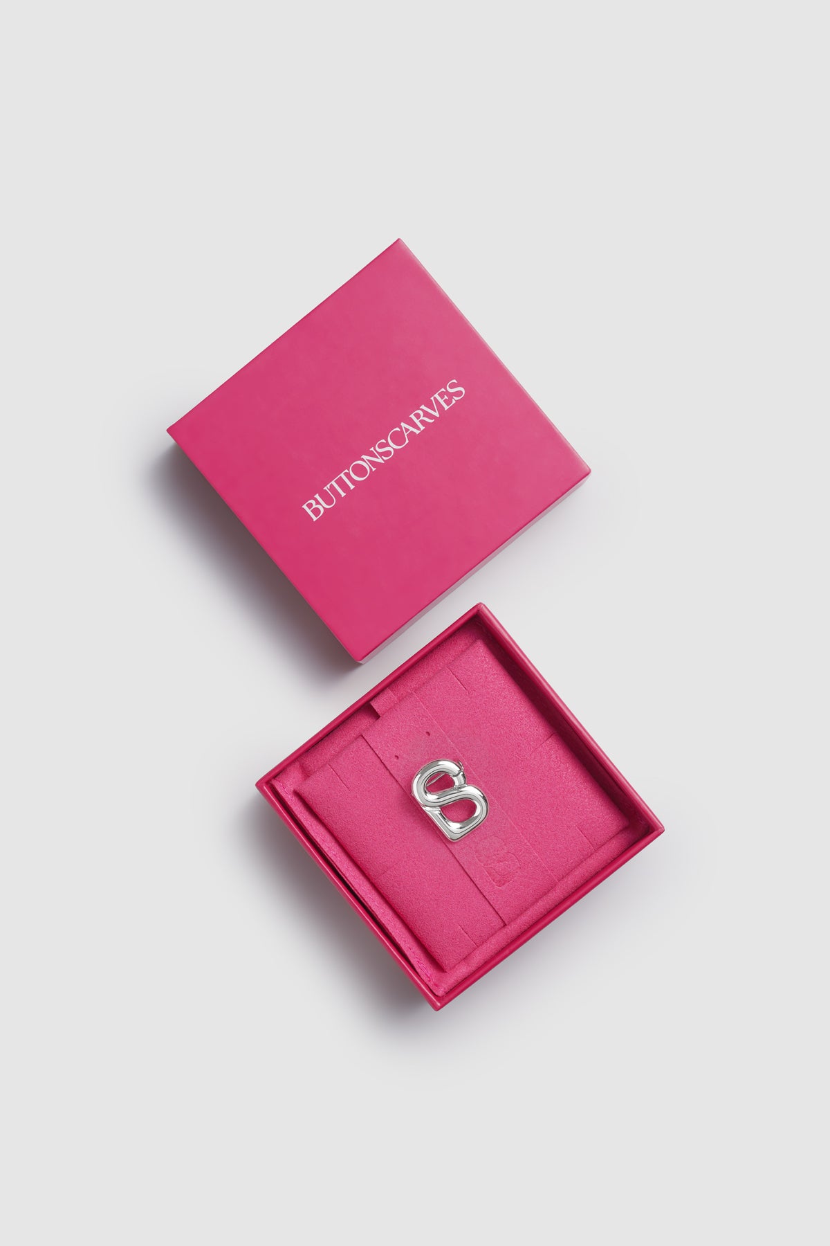 Petite Signature Everyday Brooch - Silver