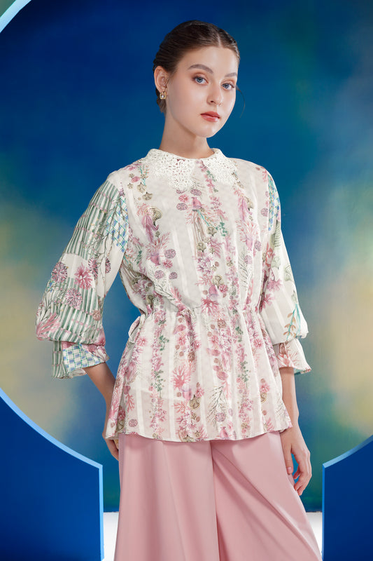 Coral Dreams Blouse - Jellyfish