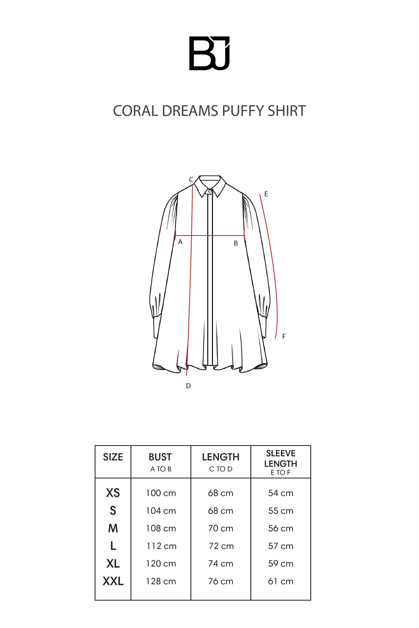 Coral Dreams Puffy Shirt - Deep Ocean